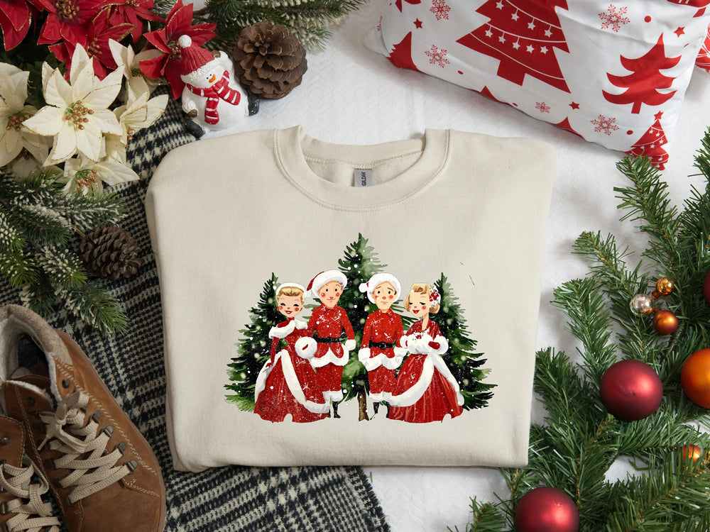 Hot Sale White Movie Song Girl Gifts Women Christmas Hoodie Khaki / S Hoodies-L