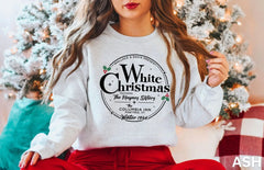 Trendy White Unisex Vintage Classical Crewneck Christmas Hoodie White / S Hoodies-L