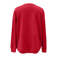 Sweet Big Bow Chic Long Sleeve Tunic Y2K Christmas Hoodie Hoodies-L