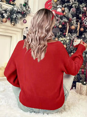 Elegant Winter Warm Trendy Christmas Sweater Sweaters-L