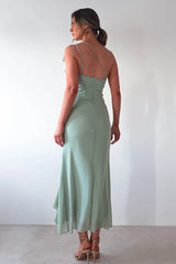 Robe midi dos nu à patchwork de fleurs