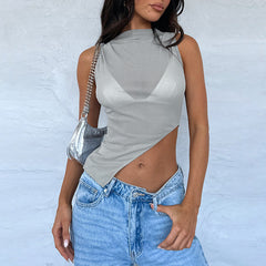 Sally Top-Grey