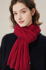 Écharpe de Noël longue et douce en peluche