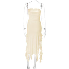 Robe Aliza Mini - Crème