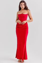 Strapless Backless Bodycon Party Dress