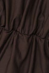 Sheer Ruched Mesh Mini Dress