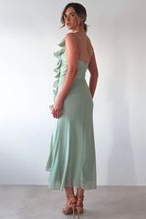 Robe midi dos nu à patchwork de fleurs