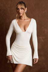 Robe de soirée chic à dos nu