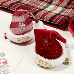 Chapeau de Noël mignon pour enfants, accessoire de cheveux de princesse pour les fêtes