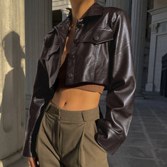 Vestes de moto sexy à imprimé transparent, best-sellers automne-hiver