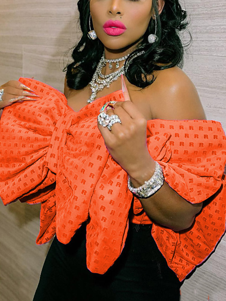 Bicolor Striped Sweetheart Neck Satin Classic Corset Tube Top - Pink Orange / S Shirts & Tops