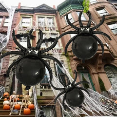 Ballons décoratifs d'Halloween en forme d'araignée géante