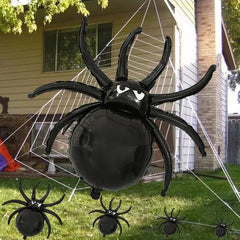 Ballons décoratifs d'Halloween en forme d'araignée géante