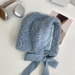 Oversized Tied Beanie Christmas Hat