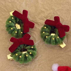 Accessoire de cheveux festif avec nœud en ruban fantaisie