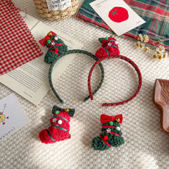 Christmas Cute Cartoon Plush Hair Accessory