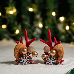 Accessoire pour cheveux délicat renne de Noël