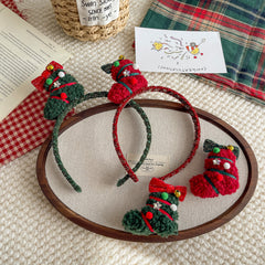Christmas Cute Cartoon Plush Hair Accessory