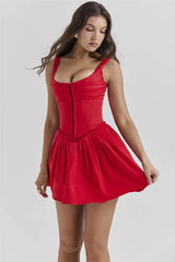 Robe rouge mini