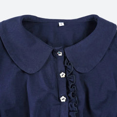 Ruffled Polo Mini Dress