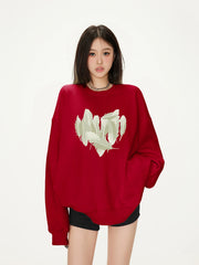 Sweat à capuche oversize style hip-hop Harajuku coréen streetwear décontracté