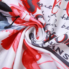 Robe mini fendue cerise Y2K