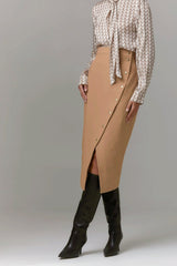 Jupe midi élégante