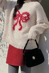 Tweed Mini Pencil Christmas Skirt