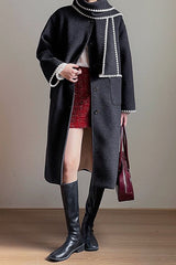 Heavyweight Wool Plaid Bodycon Christmas Skirt