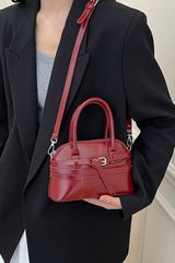 Sac bandoulière minimaliste de luxe en PU