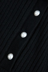 Solid Sweater Color Block Ruffle Dress