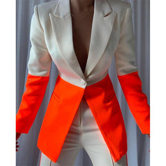 KittenAlarm - Ensemble pantalon bicolore Maeve 