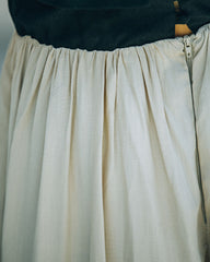 Robe longue Marcellus à poches et blocs de couleur - Noir Nude 