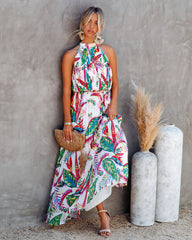 Robe maxi plissée Greenhouse