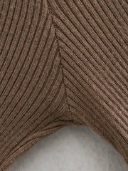 Robe midi côtelée Caleb - Caramel - VENTE FINALE 