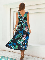 Robe longue Sacred Gardens - Noire 