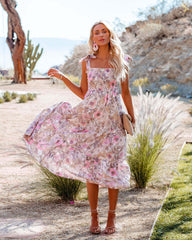 Robe midi boutonnée à poches Dandy Cotton - VENTE FINALE 