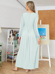 Robe midi scintillante tissée Queenie - Menthe 