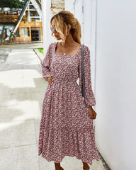 Robe midi fleurie Looking For Love 
