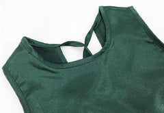 Robe midi sans manches Laken en mélange modal - Sauge 