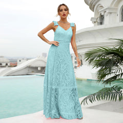 Robe longue en dentelle « It Was All A Dream » - Jade 