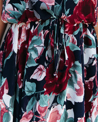 Robe longue dos nu Bloomed 